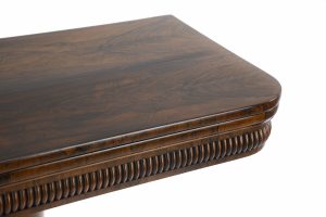 Fine William IV Rosewood Card Table, Attributed to Gillows