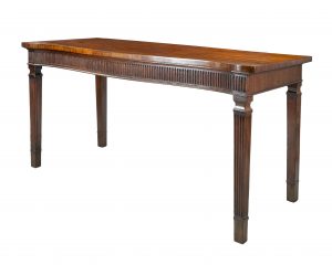 A Hepplewhite Period Serving or Hall Table Dating Between 1760 and 1780
