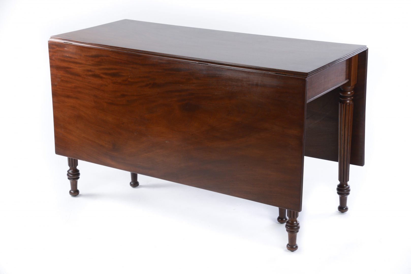 A Regency Mahogany Drop Leaf Dining Table Attributed To Gillows Olive Mount Antiques Regency Mahogany Drop Leaf Dining Table, Antique Drop Leaf Dining Table